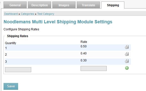 Multi Level Shipping by Quantity - Product & Category Level Image